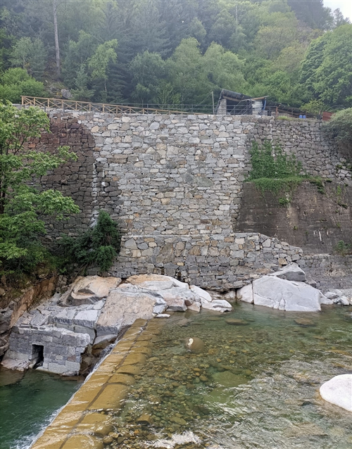 IL MURO della strada Balma/Campiglia Cervo