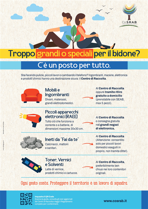 "Raccolte particolari, scelte sostenibili"